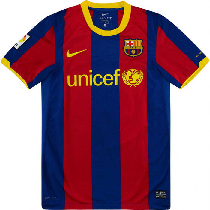 barcelona jersey 2010