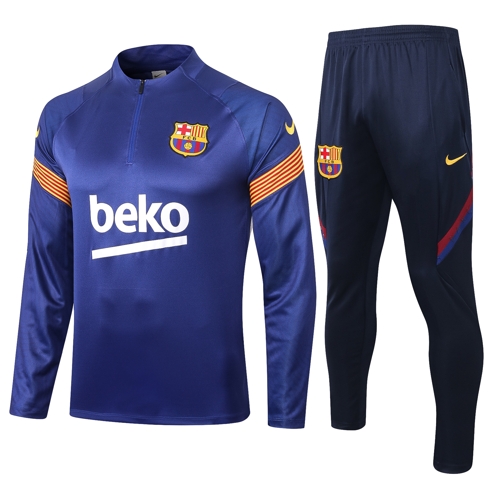 barcelona training kit blue