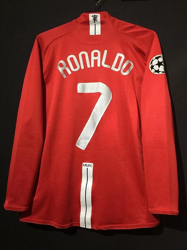 ronaldo manchester united jersey long sleeve