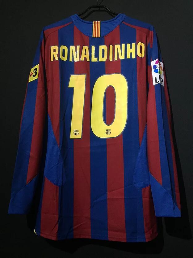 Brazil No10 Ronaldinho Home Soccer Country Jersey