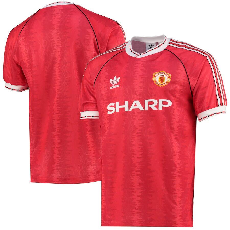 adidas manchester united originals 1990 home jersey xxl