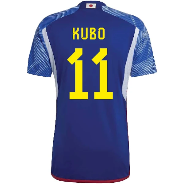Men's Authentic Kubo Japan Home Jersey 2022