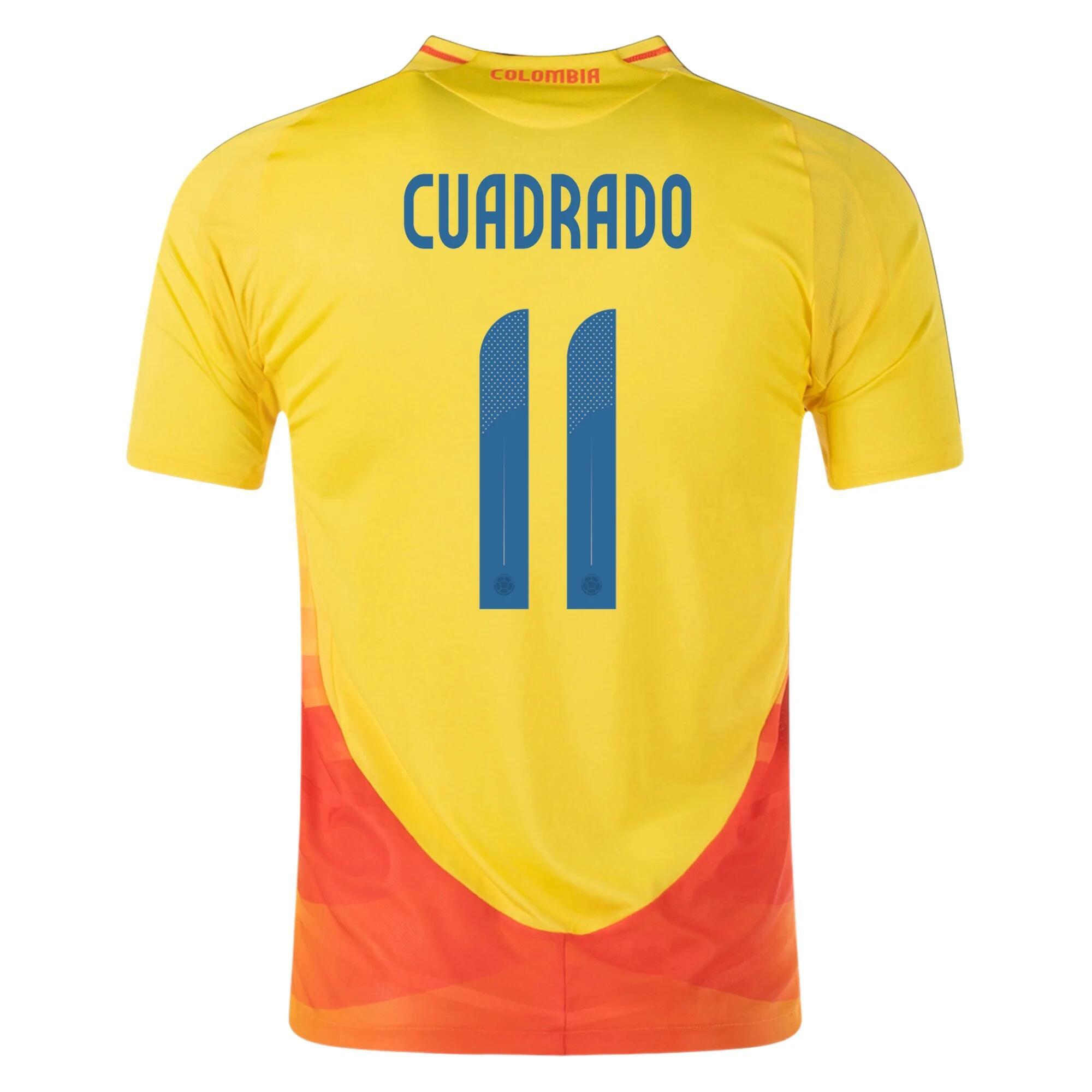 Men's Authentic Cuadrado Colombia Home Jersey 2024