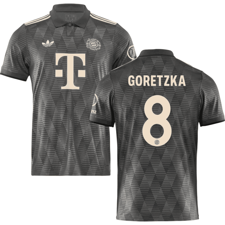 Bayern Munchen FC Oktoberfest Jersey 2024/25 With 8 GORETZKA