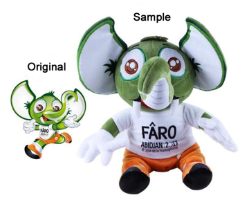 custom made plush toys