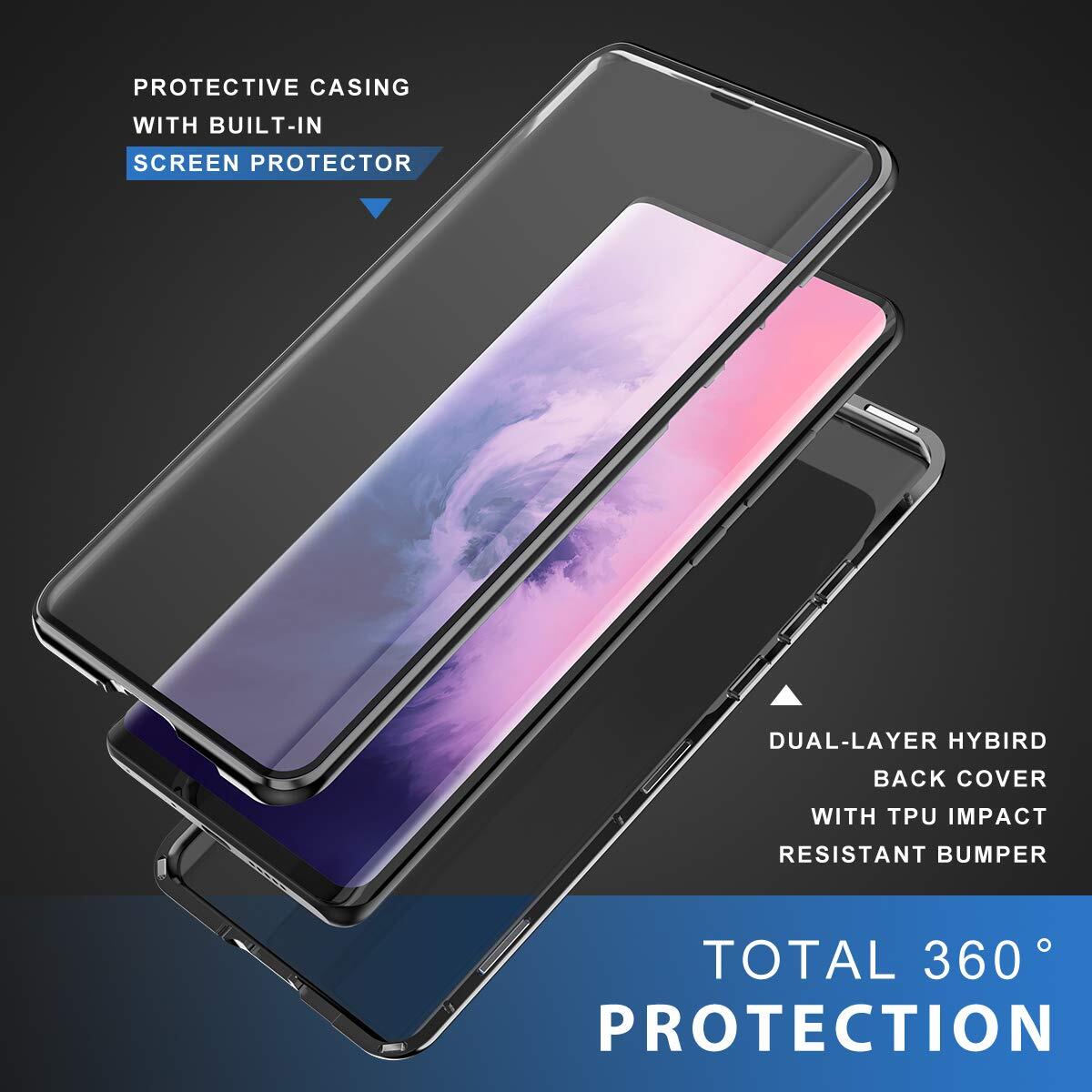 OnePlus 7 Pro Case, ZHIKE Magnetic Adsorption Case One ...