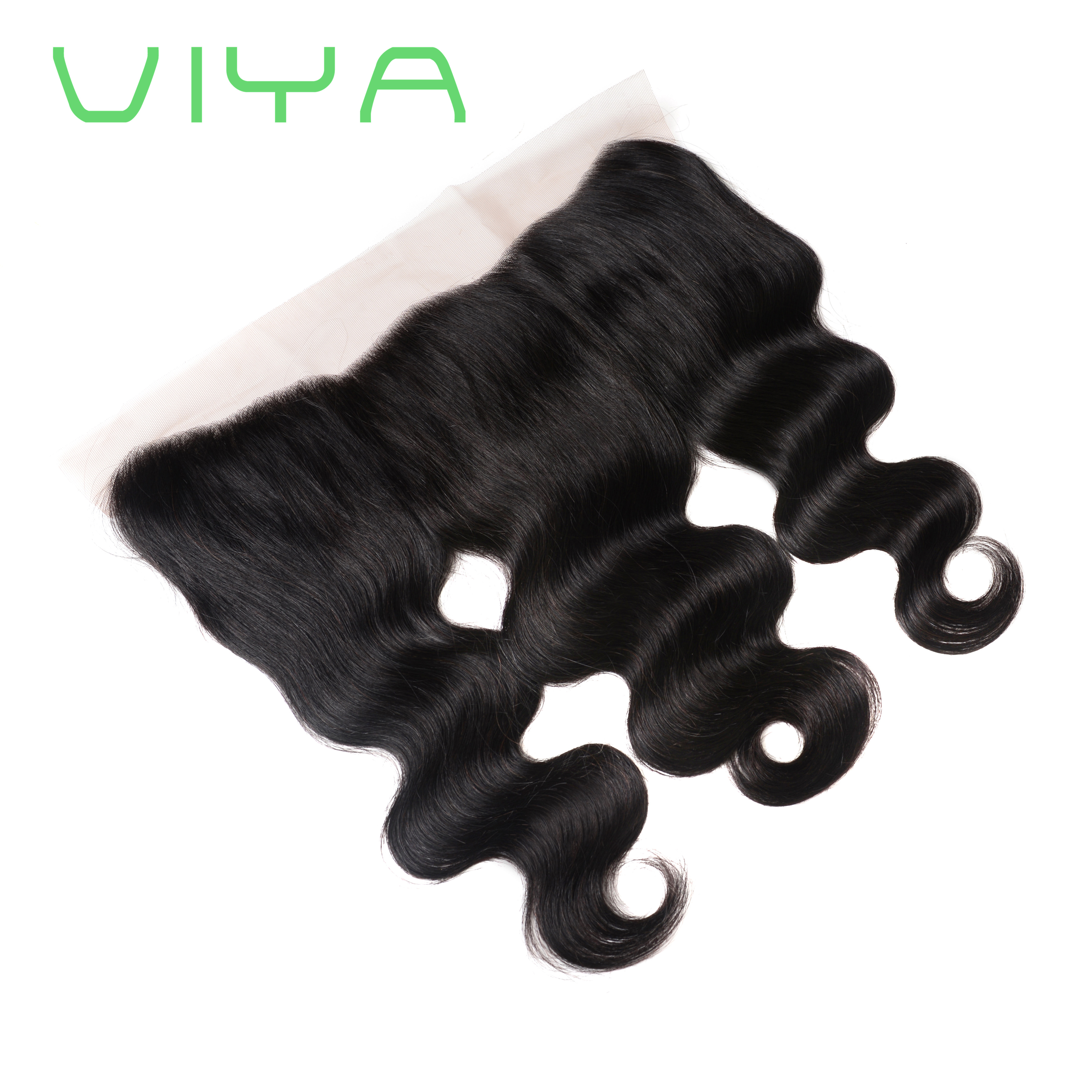 VIYA Hair Body Wave 13x4 Transparent Lace Frontal  Brazilian 100% Human Hair Non-Remy Hair Viya Hair Body Wave 13x4 Lace Closure  Brazilian 100% Human Hair With Baby Hair No Remy Hair   Brazilian kinky curly 13x4 lace closure suppliers,VIYA 100% virgin hair,VIYA body wave frontal,body wave frontal