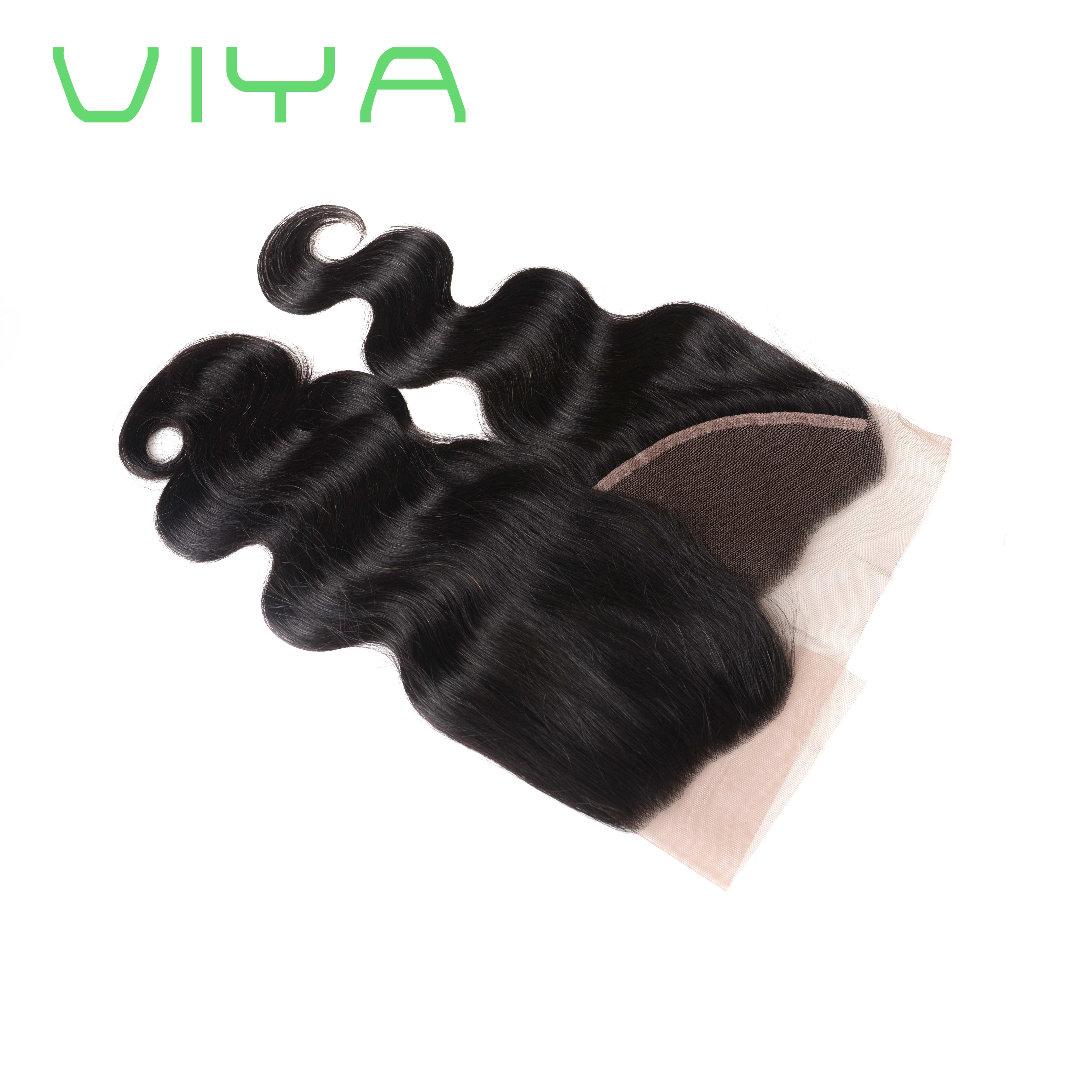 VIYA Hair Body Wave 13x4 Transparent Lace Frontal  Brazilian 100% Human Hair Non-Remy Hair Viya Hair Body Wave 13x4 Lace Closure  Brazilian 100% Human Hair With Baby Hair No Remy Hair   Brazilian kinky curly 13x4 lace closure suppliers,VIYA 100% virgin hair,VIYA body wave frontal,body wave frontal