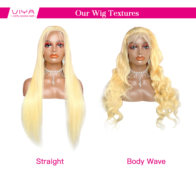 Blonde straight affortable 13×4 lace frontal lace human hair wig for women-VIYAHIAR  Viyahair 613 straight long wig 13X4 lace blonde wig hot sale blonde wavy wig-viyahair lace front wig,human hair for women,short blonde wig,blonde wig cosplay