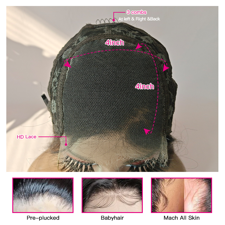 VIYA 4*4 HD Lace Body wave Upgrade Wig Best HD Lace Wig Best Natural Lace Part Wig For Women VIYA 4*4 HD lace Bodywave wig best hd lace wig,18''-30'' hd lace wig in stock,best natural lace part best hd lace wig,hd lace wig for women,VIYA hd lace wig,4*4 hd lace wig