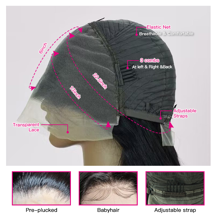 VIYA 180% Straight 13x6 Full Front Lace Wig 100%  Human Hair For American Women VIYA 180% Straight 13x4 Full Frontal Lace Frontal Wig  For American Women 18in-30inch In Stock viya hair front wig,lace front wig,Best straight front wig,hair wig for women