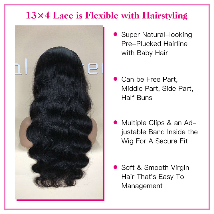 VIYA 32in-34inch Straight 13x4 Lace Frontal Wig 100% Human Hair For American Women  VIYA 32in-34in Human Hair Straight 13x4 Lace Frontal Wig  For American Women viya hair front wig,lace front wig,Best straight front wig,hair wig for women