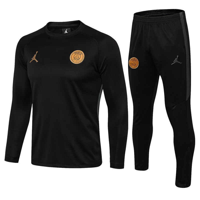 Black and gold psg tracksuit clearance