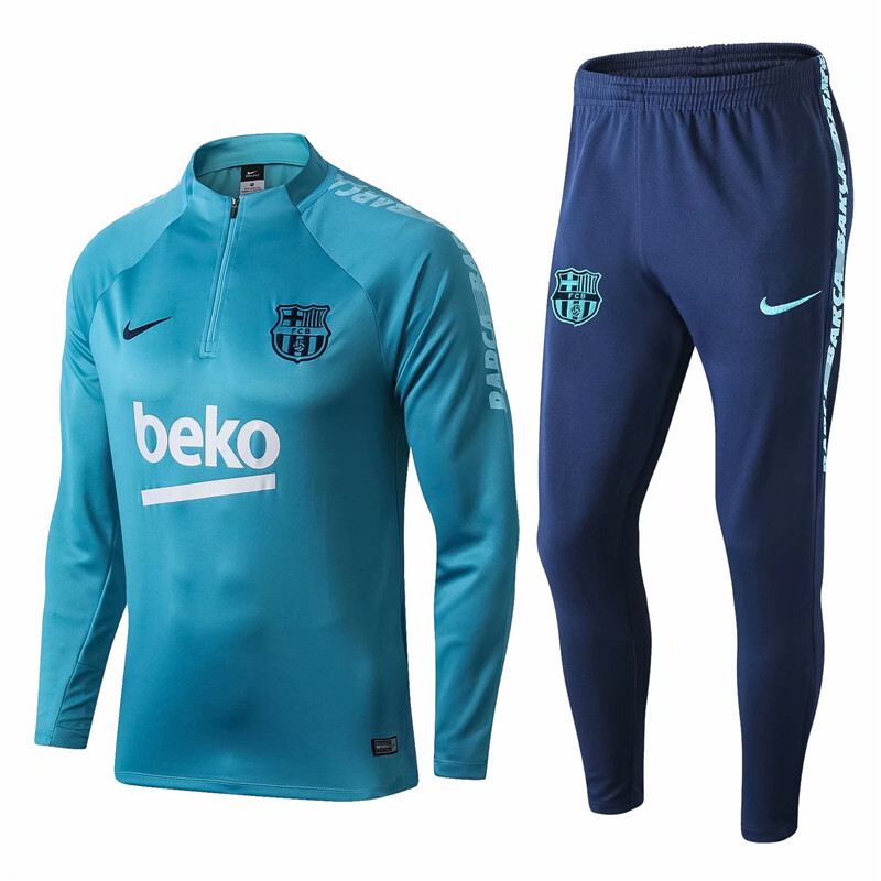 2019 2020 Barcelona soccer jersey Adult kit training suit