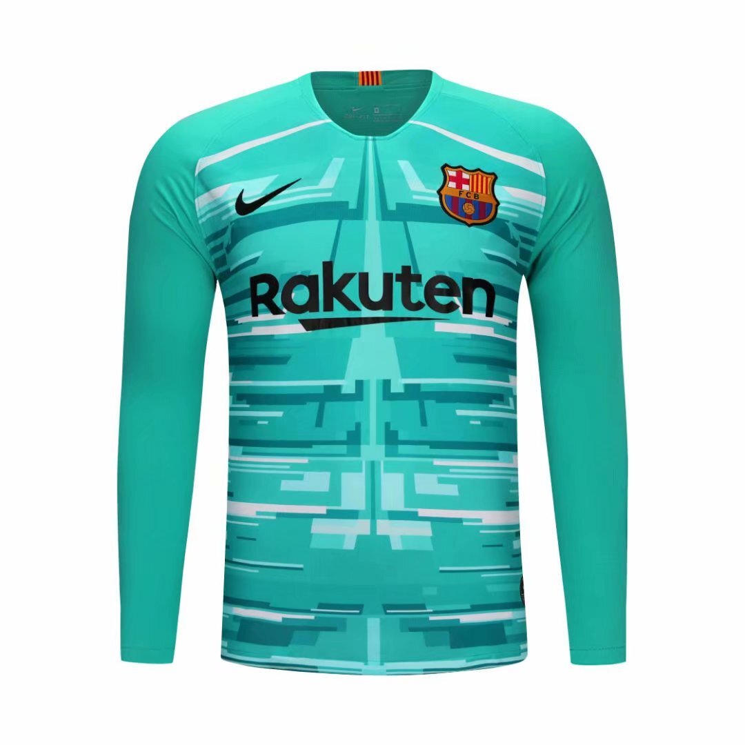 Barcelona goalkeeper Long sleeve soccer jersey 2019/2020