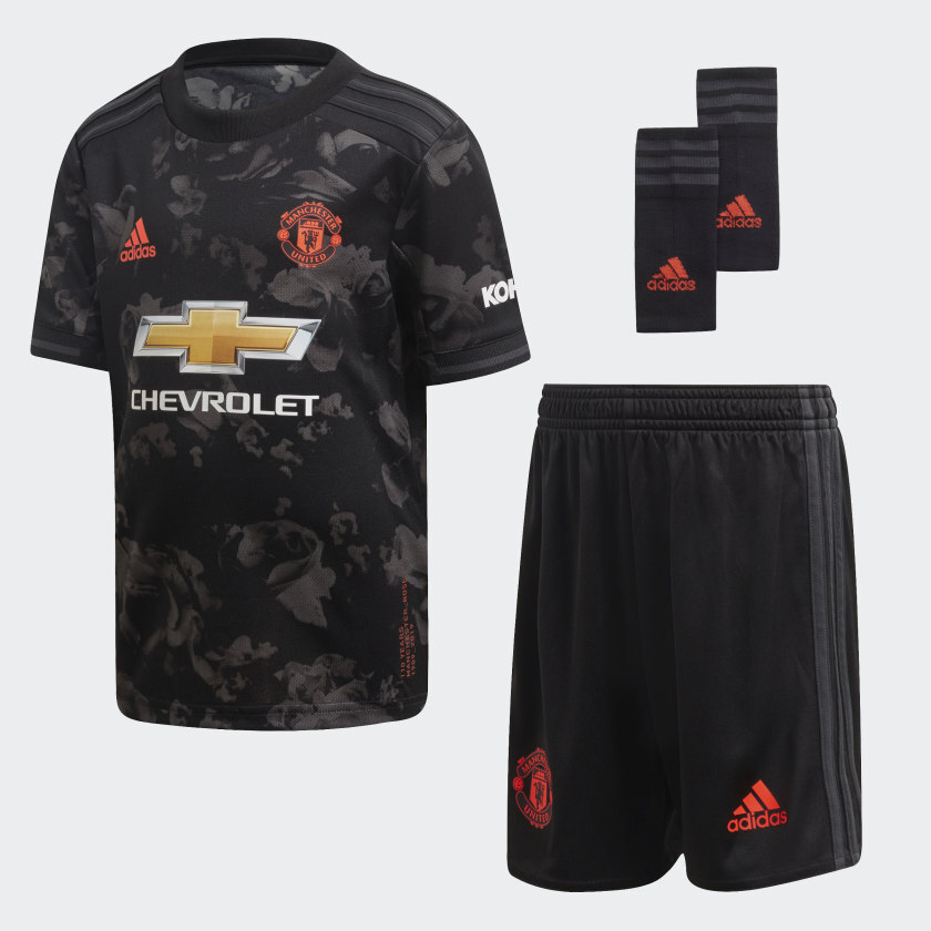 Manchester United Third Kids Football Kit Soccer Jersey 2019 2020