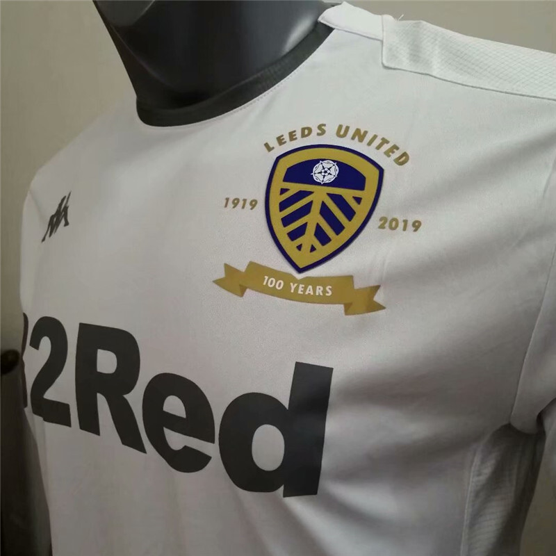 Leeds United Home soccer jersey 2019-2020 Player version ...