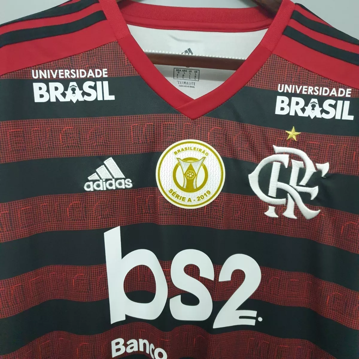 Flamengo Home Soccer Football w/ Sponsors Jersey Shirt ...