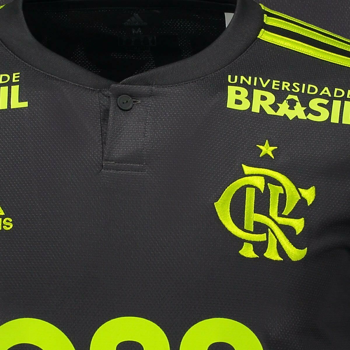 Flamengo Third Soccer Football W Sponsors Jersey Shirt 2019 Brazil