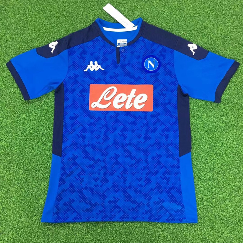Napoli champions league soccer jersey 
