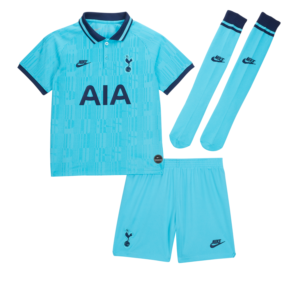 TOTTENHAM HOTSPUR THIRD KIDS FOOTBALL KIT SOCCER JERSEY ...