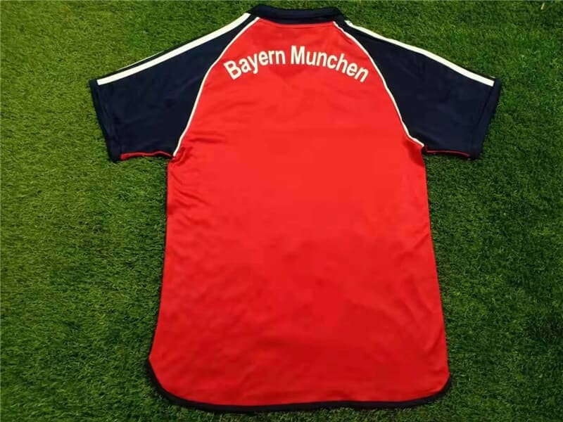 Retro 00 01 Bayern Munich Shirt Home Soccer Jersey
