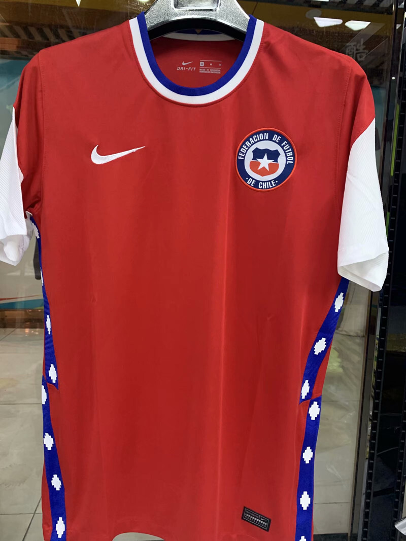 Chile Away soccer Jersey 2020-2021 Football Shirt