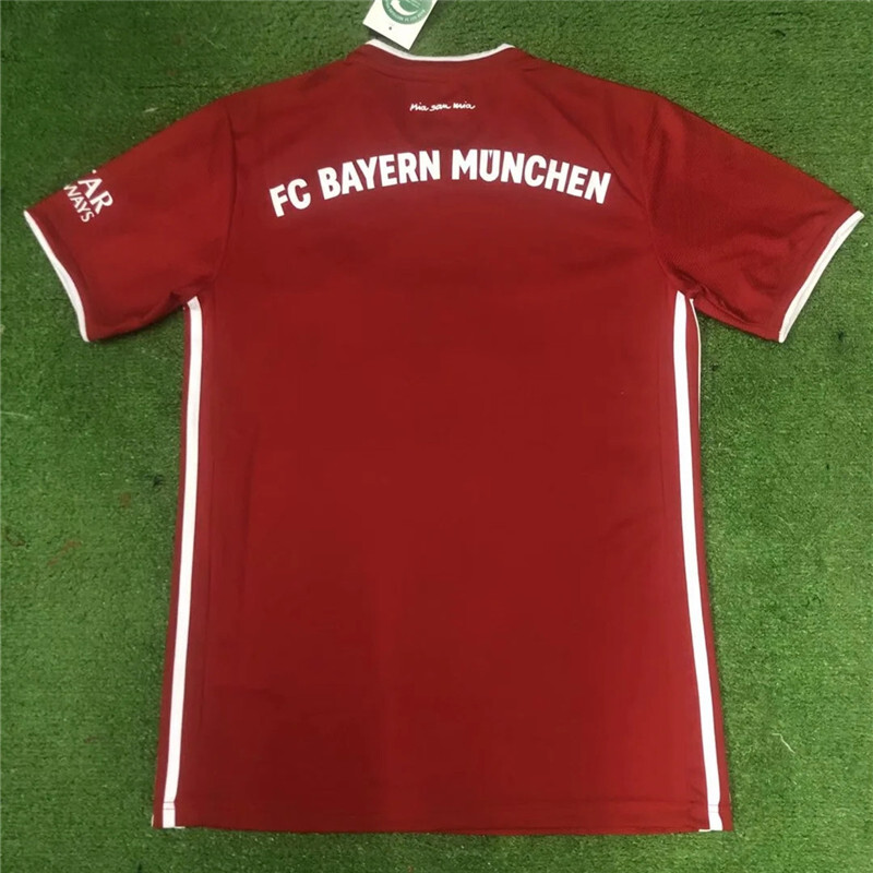 Bayern Munich Home Soccer Jersey 2020 2021 Football Shirt
