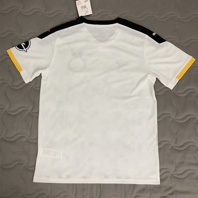 Borussia Dortmund third white soccer Jersey 2020-2021 BVB ...