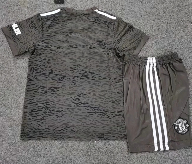 Manchester united Away kids kit Soccer Jersey 2020-2021 ...