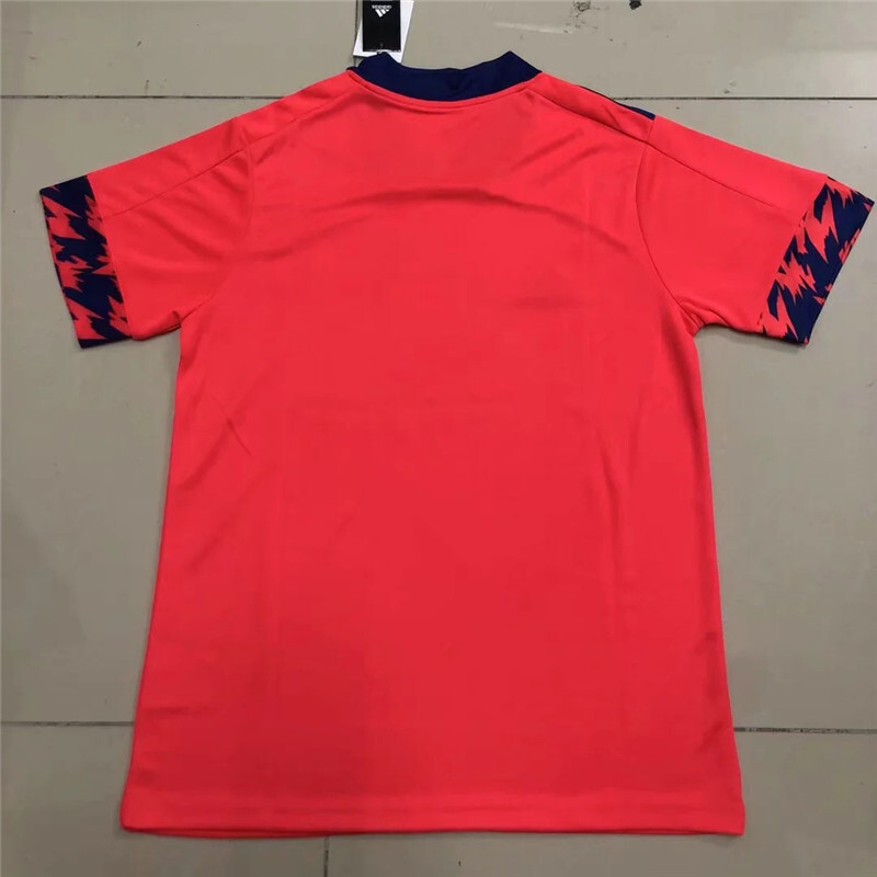 Real Madrid orange Soccer Jersey 2020-2021 Football Shirt