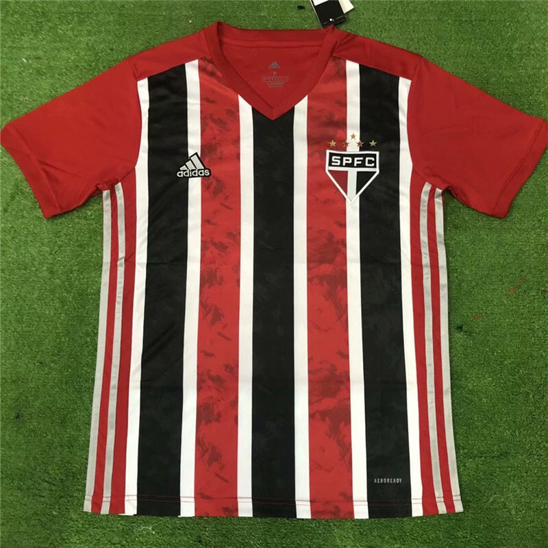 Sao Paulo Away Soccer Jersey 2020 2021 Football Shirt