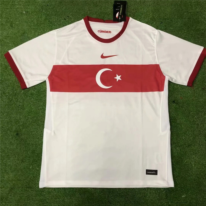 Turkey Home Soccer Jersey 2020 2021 Football Shirt