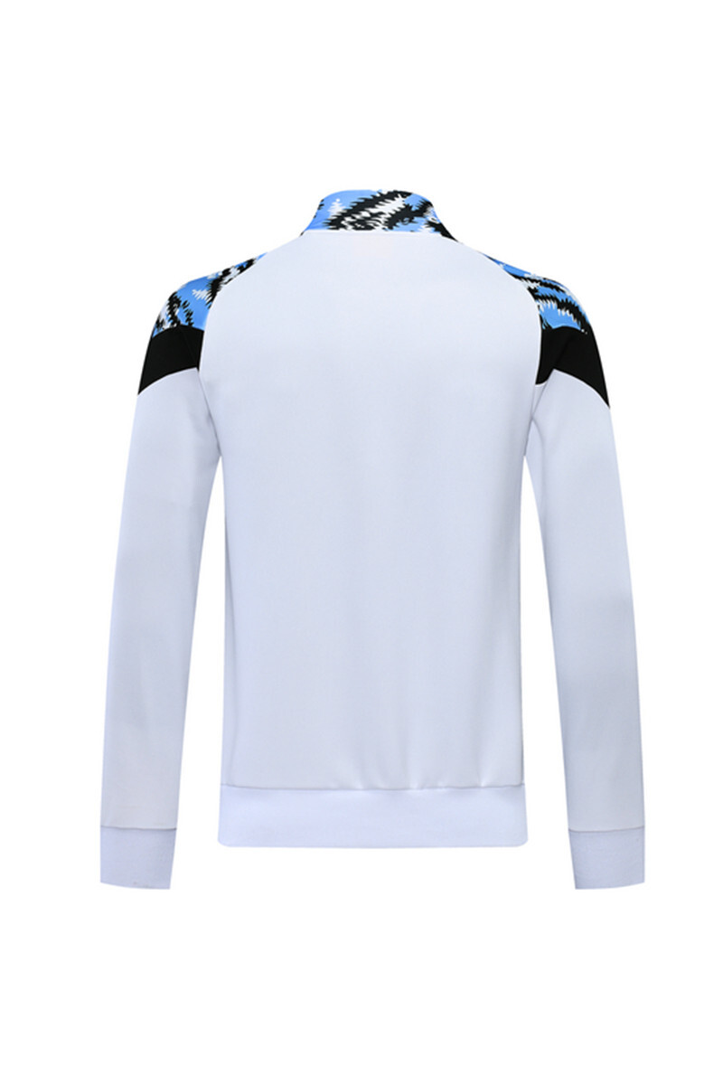 Manchester City 2020 21 Adult White Tracksuit Jacket