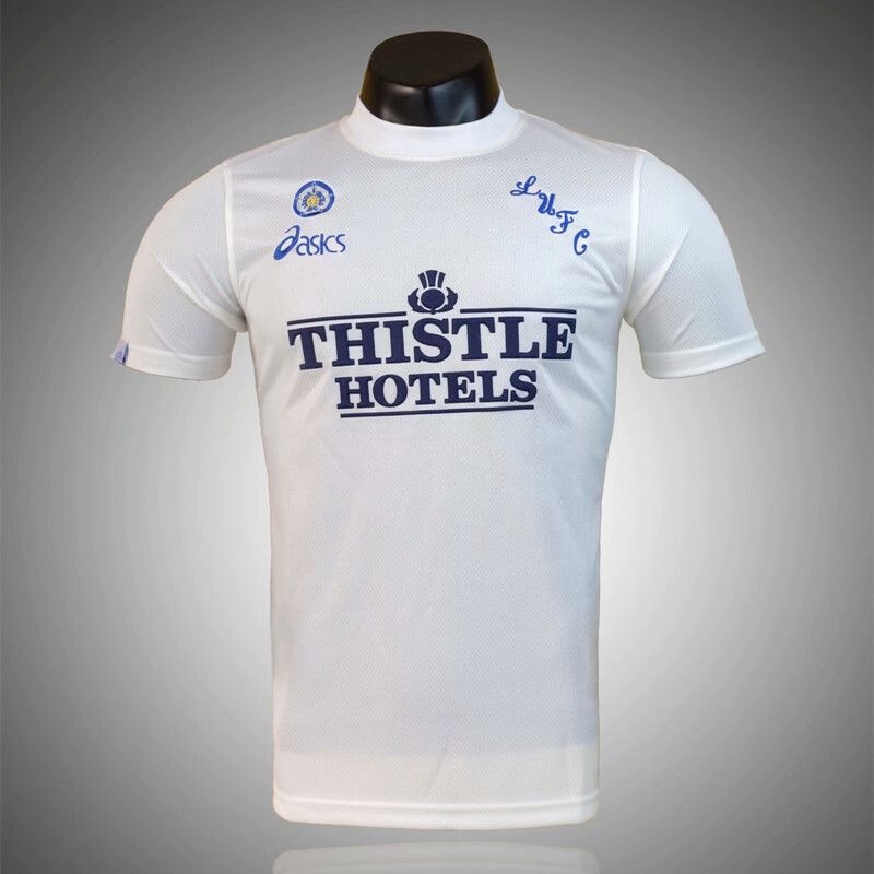 Leeds United 1995 1996 Home White Retro Shirt