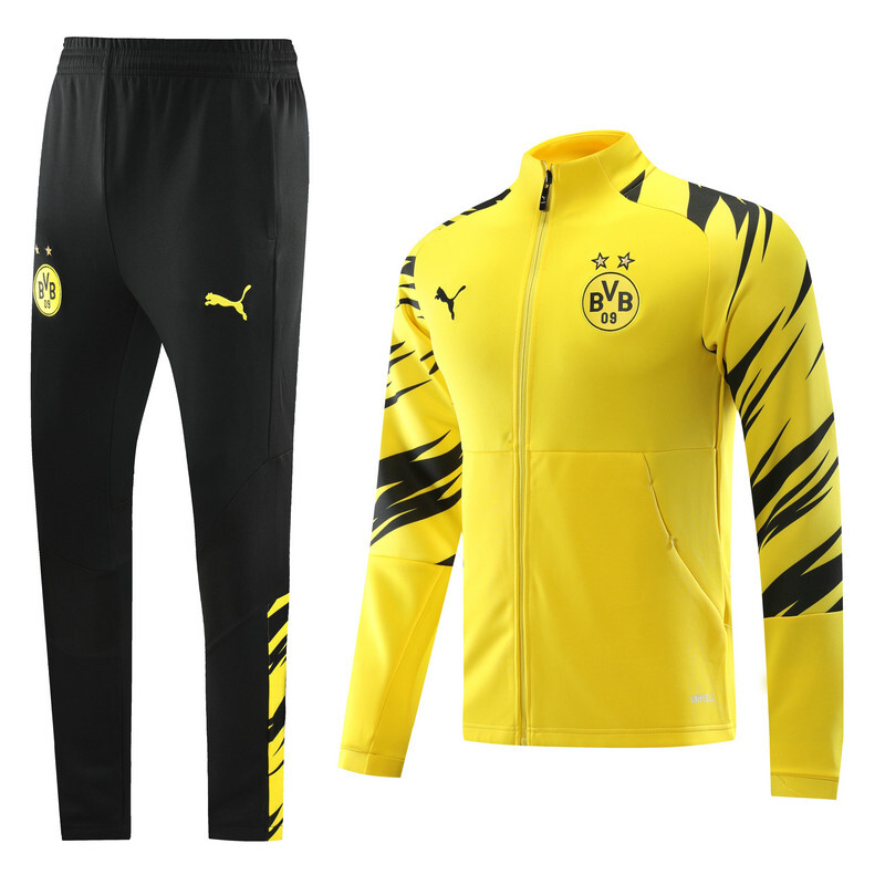 Bvb Borussia Dortmund Yellow Tracksuit Jacket
