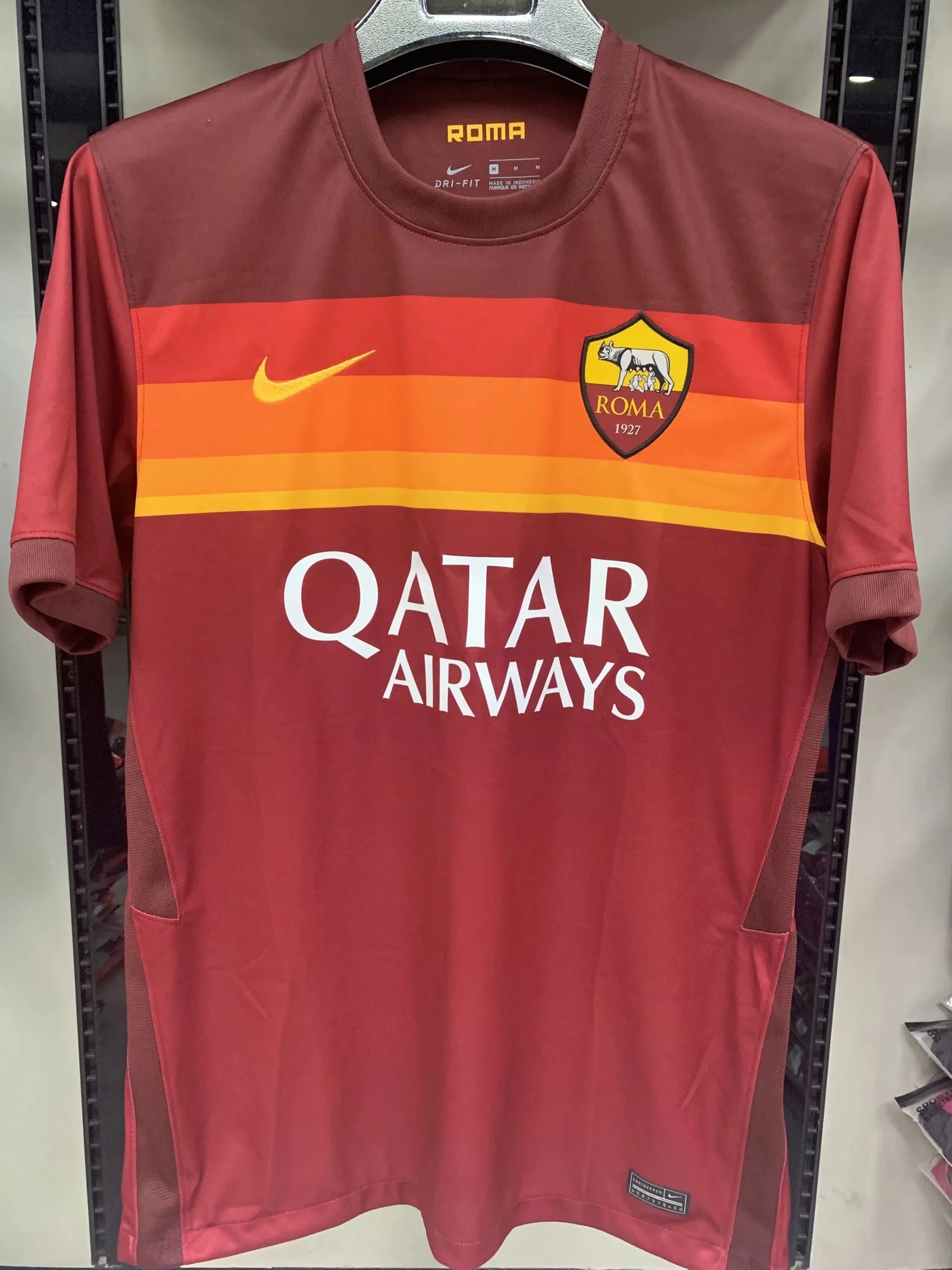As Roma 2020 2021 Home Shirt