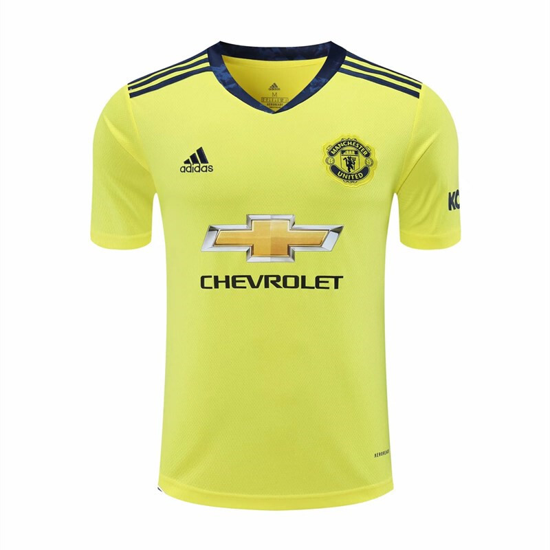 man united yellow goalkeeper kit