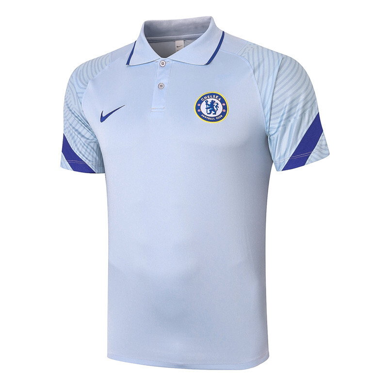 Chelsea 2020-2021 light blue adult polo