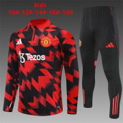 KIDS - 2025/26 Manchester united red Training Tracksuit