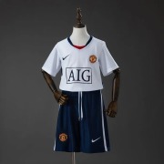 Retro 2008/09 Manchester United away Premier League Kids Soccer Jersey