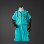 Retro 1996/97 Barcelona away Kids Soccer Jersey
