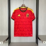 2026 World Cup Belgium home soccer jersey