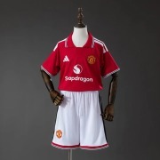 2026/27 Manchester united home kids Soccer Jersey