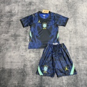 2026 World Cup Brazil away kids soccer Jersey