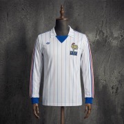 1980/82 France Away Long sleeve Retro soccer jersey