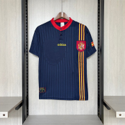 1996 Spain away retro soccer Jersey