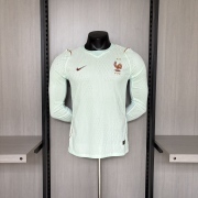 2026 World Cup France away Long sleeves Player soccer Jersey