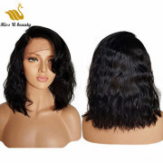 black front lace wig