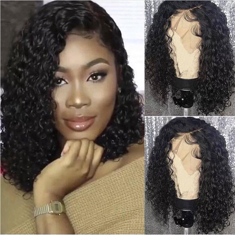 Wet And Wavy Bob Lace Wig Virgin Human